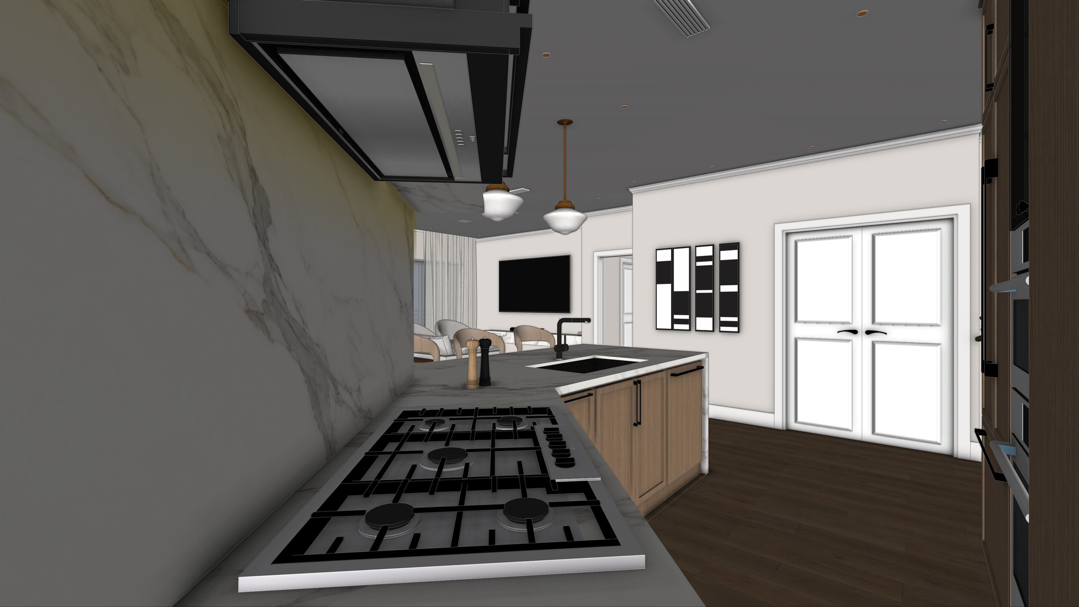 Kitchen SketchUp model